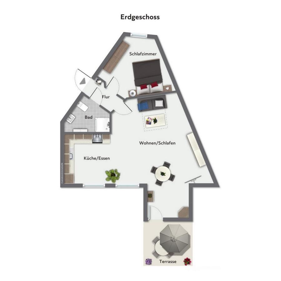 Suennslag Wohnung 026Eg ボルテンハーゲン エクステリア 写真